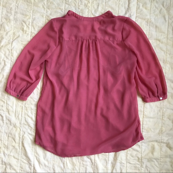 Coral maternity top - Picture 2 of 6